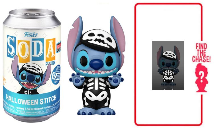Figurine Funko Soda Lilo et Stitch [Disney] Halloween Stitch (Canette Bleue) 