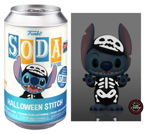 Figurine Funko Soda Lilo et Stitch [Disney] Halloween Stitch (Canette Bleue) [Chase]