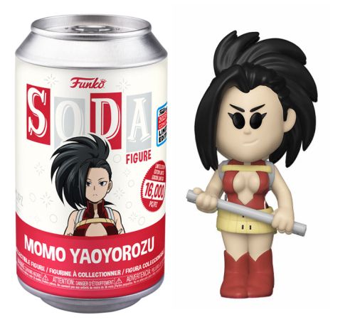 Figurine Funko Soda My Hero Academia Momo Yaoyorozu (Canette Rouge)