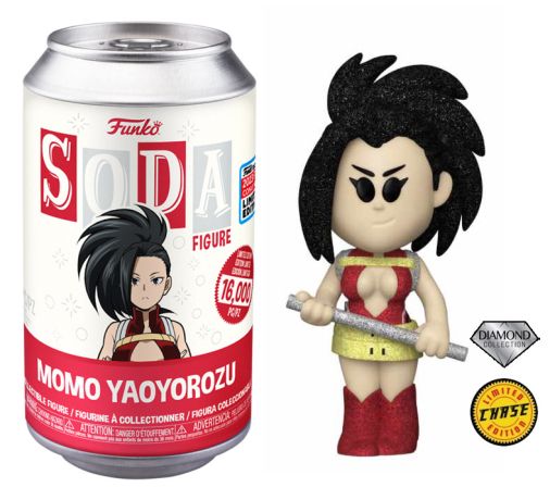 Figurine Funko Soda My Hero Academia Momo Yaoyorozu (Canette Rouge) [Chase]