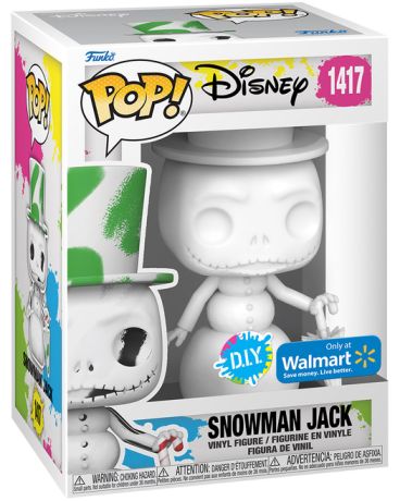 Figurine Funko Pop L'étrange Noël de M. Jack [Disney] #1417 Jack en bonhomme de neige - DIY