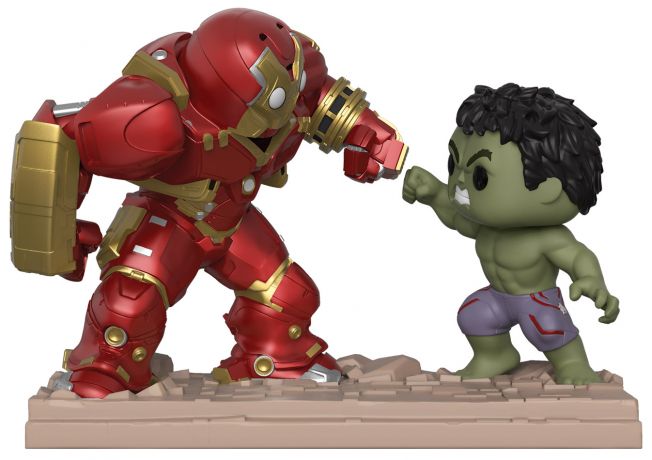 Figurine Funko Pop Marvel Studios - L'anniversaire des 10 ans #394 Hulkbuster vs. Hulk