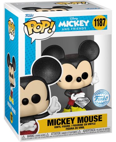 Figurine Funko Pop Mickey Mouse [Disney] #1187 Mickey Mouse - Diamant