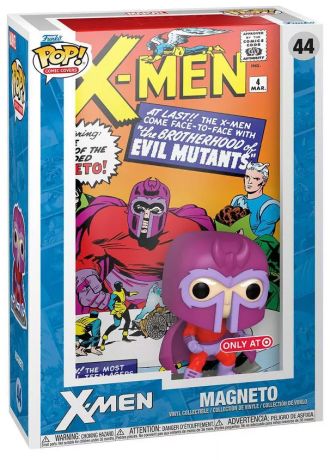 Figurine Funko Pop X-Men [Marvel] #44 Magneto - Comic Cover