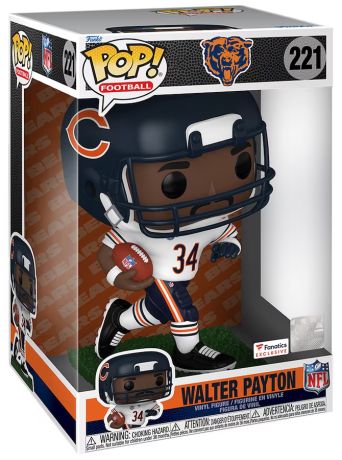 Figurine Funko Pop NFL #221 Walter Payton - 25 cm