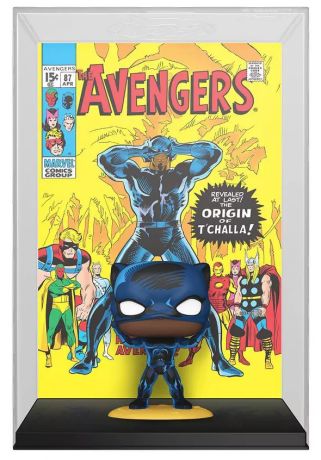 Figurine Funko Pop Marvel Comics #36 Black Panther - Comic Cover