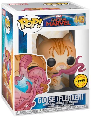Figurine Funko Pop Captain Marvel [Marvel] #445 Goose le chat - Flerken - A moitié transformé [Chase]