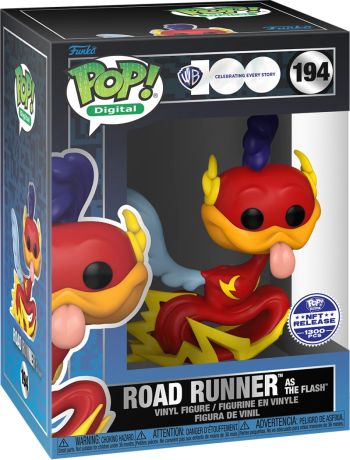 Figurine Funko Pop Warner Bros 100 ans #194 Bip Bip en Flash - Digital Pop