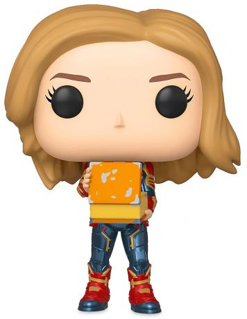 Figurine Funko Pop Captain Marvel [Marvel] #444 Captain Marvel avec Tesseract