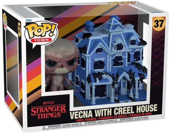 Figurine Funko Pop Stranger Things #37 Vecna avec Maison Creel