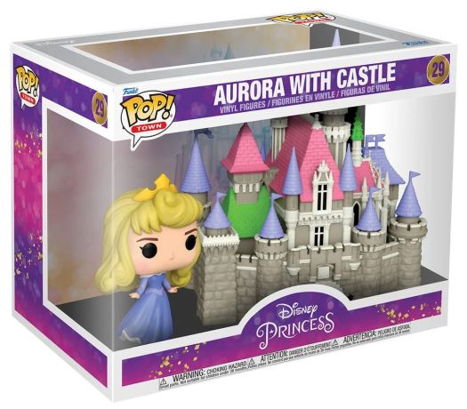 Figurine Funko Pop Disney Ultimate Princess #29 Aurore avec Château