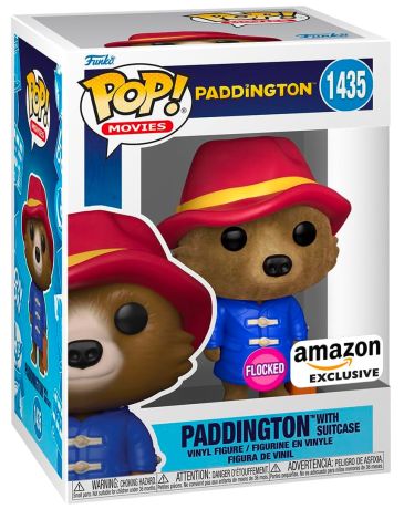 Figurine Funko Pop Paddington #1435 Paddington avec valise - Flocked