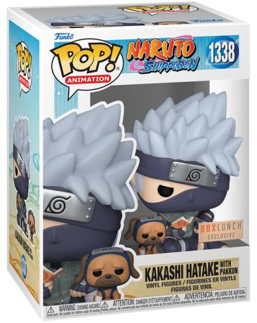 Figurine Funko Pop Naruto #1338 Kakashi Hatake avec Pakkun
