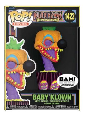 Figurine Funko Pop Les Clowns tueurs venus d'ailleurs #1422 Bébé Clown - Black Light