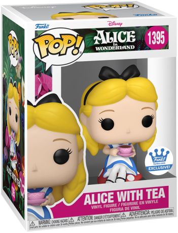 Figurine Funko Pop Alice au Pays des Merveilles [Disney] #1395 Alice avec Thé