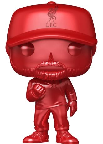 Figurine Funko Pop FIFA / Football #54 Jürgen Klopp (Liverpool) - Métallique Rouge