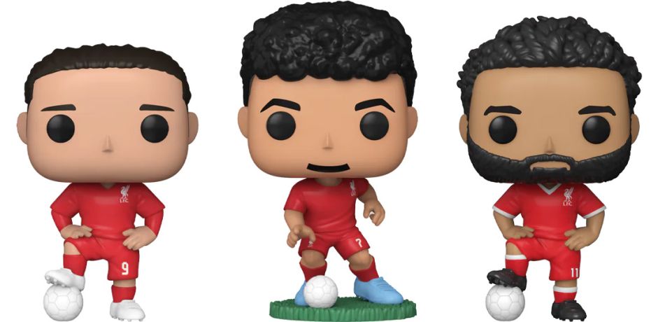 Figurine Funko Pop FIFA / Football Darwin Nunez / Mohamed Salah / Luis Diaz - Pack