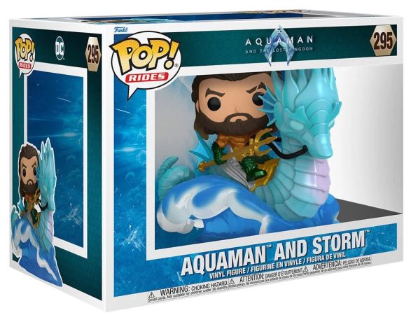 Figurine Funko Pop Aquaman et le Royaume perdu [DC] #295 Aquaman et Storm