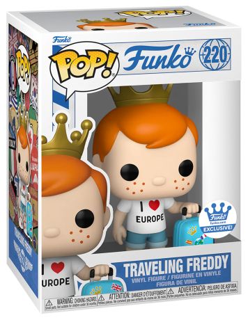 Figurine Funko Pop Freddy Funko #220 Freddy le Voyageur