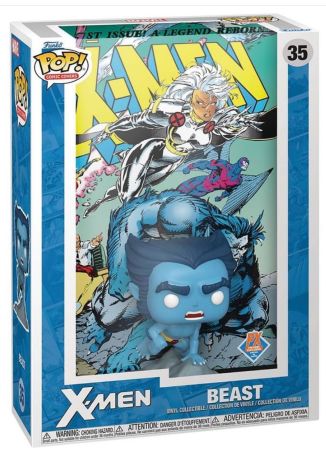 Figurine Funko Pop X-Men [Marvel] #35 Le Fauve - Comic Cover