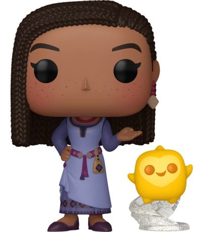 Figurine Funko Pop Wish, Asha et la bonne étoile [Disney] #1390 Asha avec l'étoile