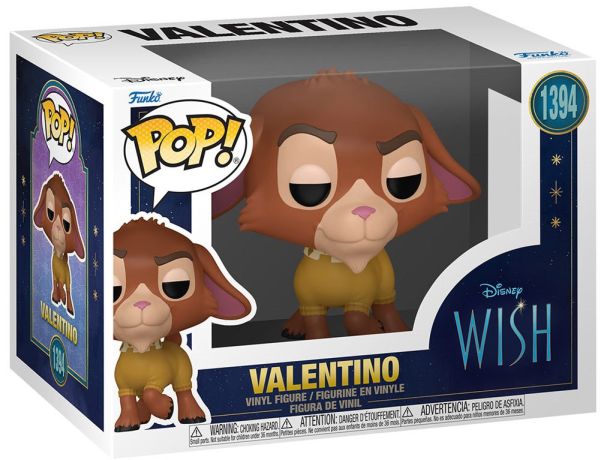 Figurine Funko Pop Wish, Asha et la bonne étoile [Disney] #1394 Valentino