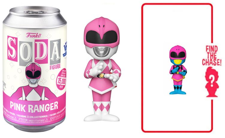 Figurine Funko Soda Power Rangers Ranger Rose (Canette Rose)