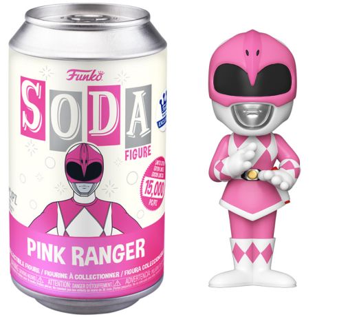 Figurine Funko Soda Power Rangers Ranger Rose (Canette Rose)