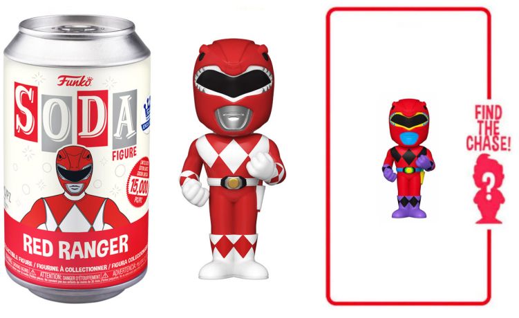 Figurine Funko Soda Power Rangers Ranger Rouge (Canette Rouge)
