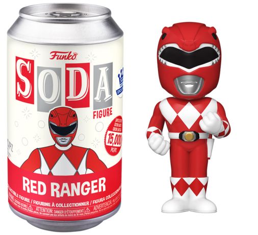 Figurine Funko Soda Power Rangers Ranger Rouge (Canette Rouge)