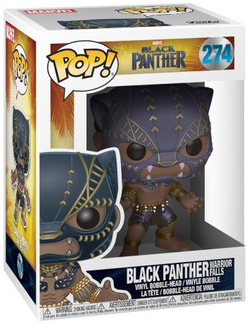Figurine Funko Pop Black Panther [Marvel] #274 Black Panther - Chutes des Guerriers