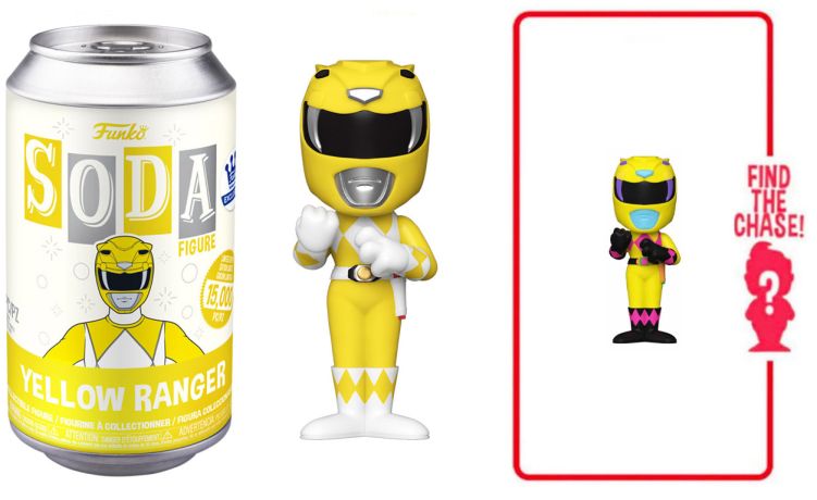 Figurine Funko Soda Power Rangers Ranger Jaune (Canette Jaune)