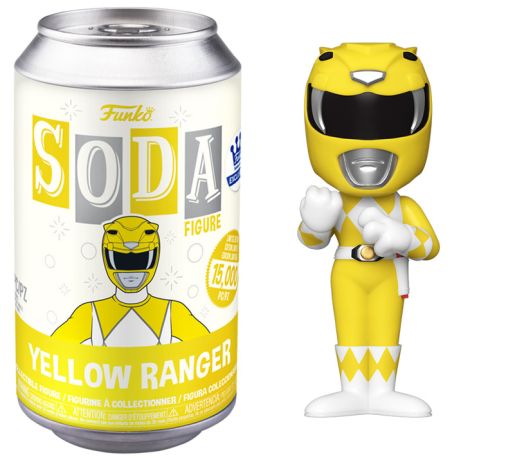 Figurine Funko Soda Power Rangers Ranger Jaune (Canette Jaune)