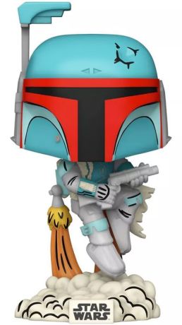 Figurine Funko Pop 100 ans de Disney #660 Boba Fett (Retro Reimagined)