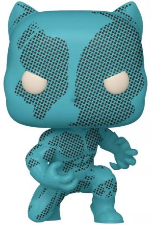 Figurine Funko Pop 100 ans de Disney #1318 Black Panther (Retro Reimagined)