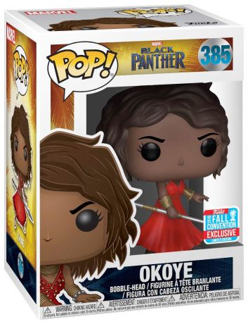 Figurine Funko Pop Black Panther [Marvel] #385 Okoye en robe rouge