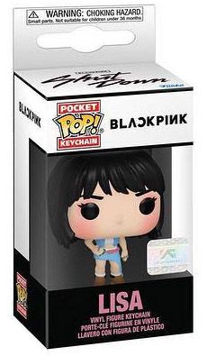 Figurine Pop Blackpink pas cher : Lisa - Porte-clés