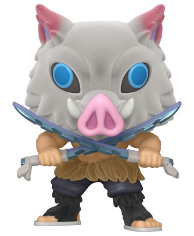 Figurine Funko Pop Demon Slayer #870 Inosuke Hashibira - Flocked