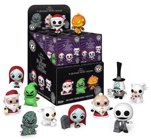 Figurine Funko Mystery Minis L'étrange Noël de M. Jack [Disney] L'étrange Noël de M. Jack - 12 Figurines