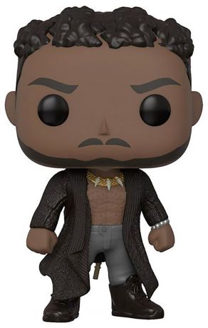 Figurine Funko Pop Black Panther [Marvel] #386 Erik Killmonger avec cicatrices