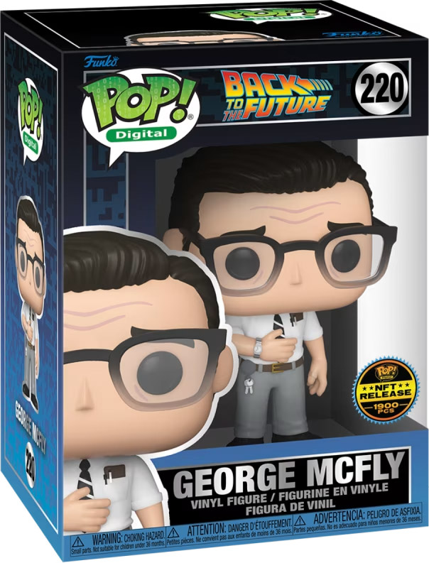 Figurine Pop Retour vers le Futur pas cher : Marty McFly - Porte-clés