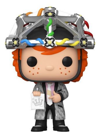 Figurine Funko Pop Retour vers le Futur #222 Freddy Funko en Doc avec Casque - Digital Pop