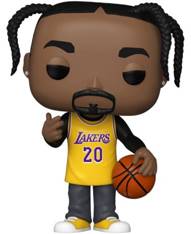 Figurine Funko Pop Snoop Dogg #302 Snoop Dogg avec maillot des Lakers Jaune