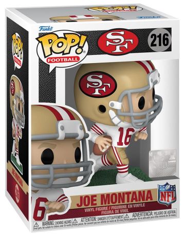 Figurine Funko Pop NFL #216 Joe Montana