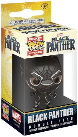 Figurine Funko Pop Black Panther [Marvel] Black Panther - Porte-clés