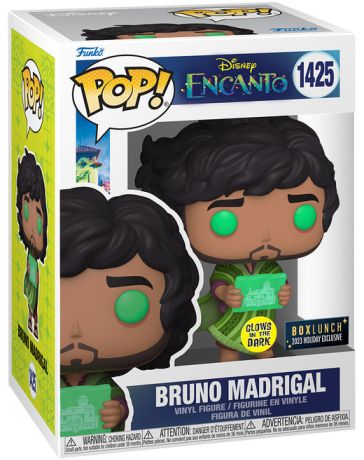 Figurine Funko Pop Encanto : La Fantastique Famille Madrigal #1425 Bruno Madrigal - Glow in the Dark