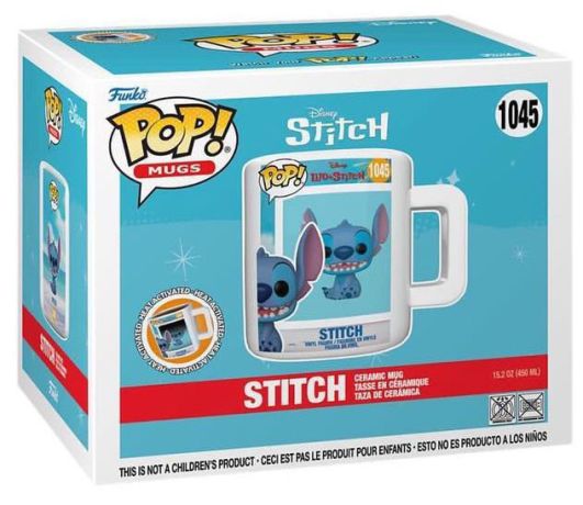 Figurine Funko Pop Lilo et Stitch [Disney] #1045 Stitch - Tasse