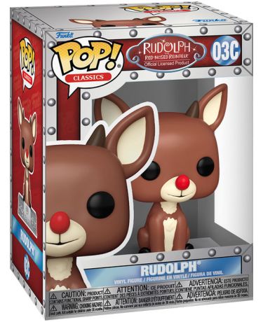 Figurine Funko Pop Rudolphe le renne au nez rouge (1964) #03 Rudolphe (spéciale 25 ans)