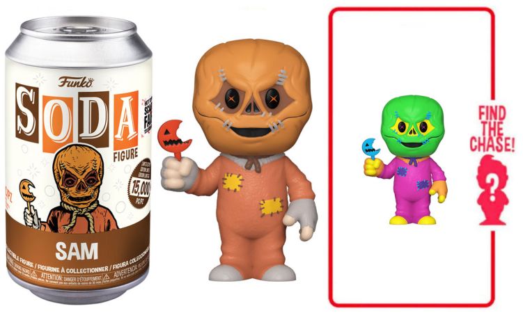 Figurine Funko Soda Trick 'r Treat Sam (Canette Orange)