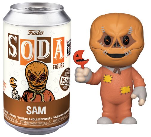 Figurine Funko Soda Trick 'r Treat Sam (Canette Orange)